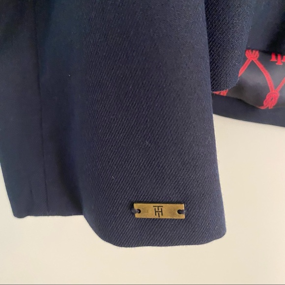 Tommy Hilfiger All American Prep Two Button Navy Blazer - Picture 3 of 7